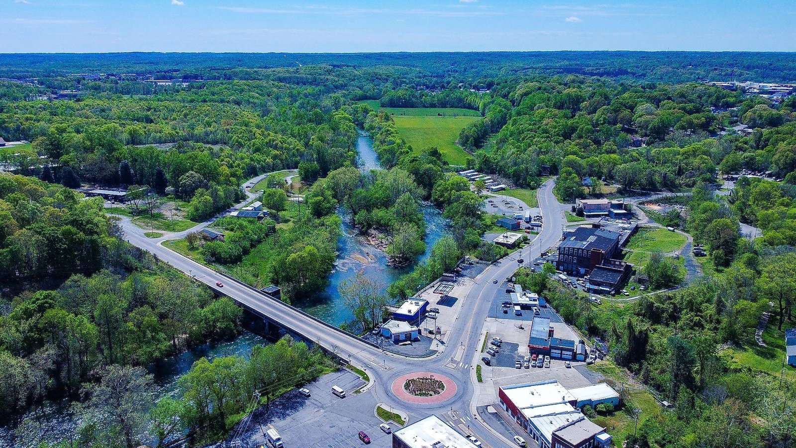 Eden NC Smith River and mill district, web design by Koford Media