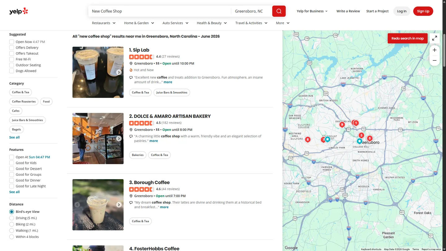 SIP LAB search result proof